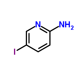 2-氨基-5-碘吡啶结构式