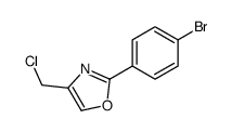 2-(4-bromophenyl)-4-(chloromethyl)-1,3-oxazole图片