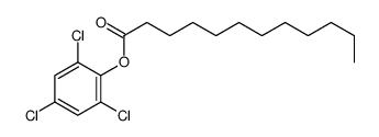 (2,4,6-trichlorophenyl) dodecanoate Structure