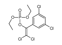 1,3-dichloro-5-(2,2-dichloro-1-diethoxyphosphoryloxy-ethenyl)benzene structure