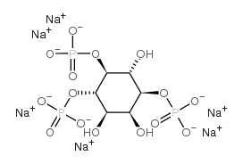 d-myo-inositol 1,4,5-trisphosphate hexasodium salt Structure