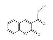 3-(溴乙酰基)香豆素结构式