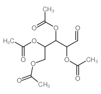 2,3,4,5-Tetra-O-acetyl-D-xylose Structure