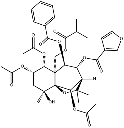 苦皮藤VII结构式