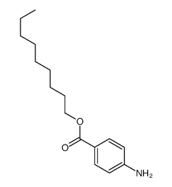 nonyl 4-aminobenzoate结构式