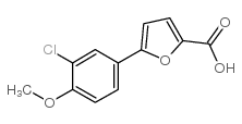 5-(3-chloro-4-methoxyphenyl)-2-furoic acid picture