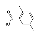 2,4,5-trimethyl-benzenesulfinic acid Structure