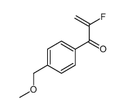 2-Propen-1-one, 2-fluoro-1-[4-(methoxymethyl)phenyl]- (9CI) Structure