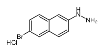 (6-Bromo-2-naphthyl)hydrazine hydrochloride (1:1)图片