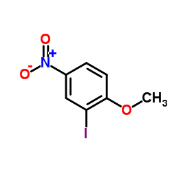 2-Iodo-1-methoxy-4-nitrobenzene Structure