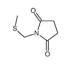 1-(methylsulfanylmethyl)pyrrolidine-2,5-dione Structure