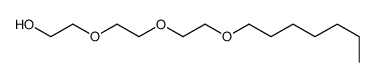 TRIETHYLENE GLYCOL MONOHEPTYL ETHER Structure