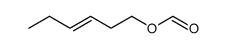 (E)-3-hexen-1-yl formate Structure