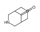 3-oxa-7-azabicyclo[3.3.1]nonan-9-one Structure