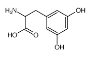 2-amino-3-(3,5-dihydroxyphenyl)propanoic acid Structure