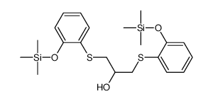 1,3-bis[(2-trimethylsilyloxyphenyl)sulfanyl]propan-2-ol Structure