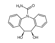 顺式10,11-二羟基-10,11-二氢卡马西平结构式