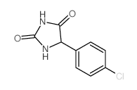 5-(4-chlorophenyl)imidazolidine-2,4-dione Structure