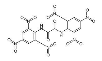 N,N'-bis(2,4,6-trinitrophenyl)oxamide Structure