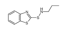 2-Benzothiazolesulfenamide,N-propyl-(9CI)结构式