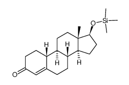 17β-[(Trimethylsilyl)oxy]estr-4-en-3-one结构式