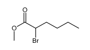 2-溴代已酸甲酯结构式