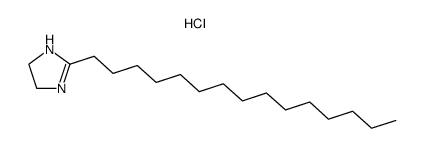 2-pentadecyl-4,5-dihydro-1H-imidazole, hydrochloride Structure