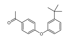 1-[4-(3-TERT-BUTYL-PHENOXY)-PHENYL]-ETHANONE Structure