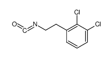 1,2-dichloro-3-(2-isocyanatoethyl)benzene Structure