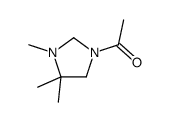 1-(3,4,4-trimethylimidazolidin-1-yl)ethanone Structure