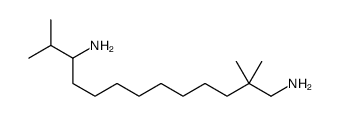 2,2,12-trimethyltridecane-1,11-diamine结构式