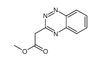 methyl 2-(1,2,4-benzotriazin-3-yl)acetate Structure