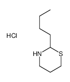 2-Butyltetrahydro-2H-1,3-thiazine hydrochloride structure