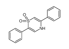 2,5-diphenyl-4H-1,4-thiazine 1,1-dioxide Structure