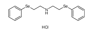 Ethanamine, 2-(phenylseleno)-N-[2-(phenylseleno)ethyl]-, hydrochloride () Structure