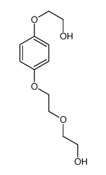 4-羟乙基氧乙基-1-羟乙基苯二醚结构式