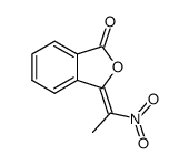 ((Ξ)-1-nitro-ethylidene)-phthalide结构式