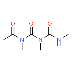 Biuret,1-acetyl-1,3,5-trimethyl- (2CI) picture