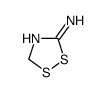 (7ci)-3-亚氨基-1,2,4-二噻唑烷结构式