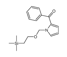 phenyl-[1-(2-trimethylsilylethoxymethyl)pyrrol-2-yl]methanone Structure