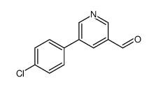 5-(4-CHLOROPHENYL)NICOTINALDEHYDE picture