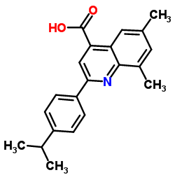 2-(4-Isopropylphenyl)-6,8-dimethyl-4-quinolinecarboxylic acid picture