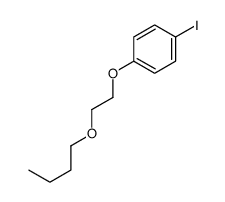 1-(2-butoxyethoxy)-4-iodobenzene Structure