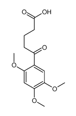 5-(2,4,5-TRIMETHOXYPHENYL)-5-OXOVALERIC ACID Structure