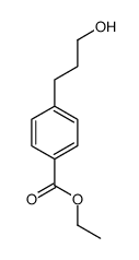 ethyl 4-(3-hydroxypropyl)benzoate结构式