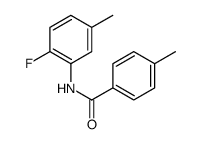 N-(2-Fluoro-5-methylphenyl)-4-methylbenzamide Structure