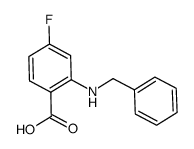 4-fluoro-N-benzylanthranilic acid Structure