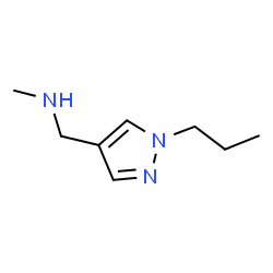 Methyl (1-propyl-1H-pyrazol-4-yl methyl)amine picture