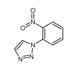 1-(2-nitrophenyl)-1H-1,2,3-triazole结构式