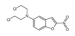 5-(BIS(2-CHLOROETHYL)AMINO)-2-NITROBENZOFURAN picture